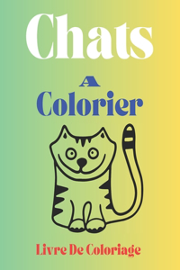 CHATS A Colorier