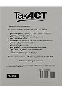 TaxACT 2012 - Final Version, Prentice Hall's Federal Taxation 2014 Comprehensive