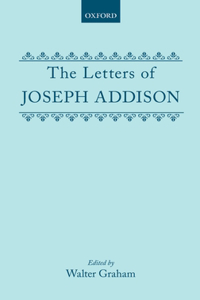 LETTERS JOSEPH ADDISON C