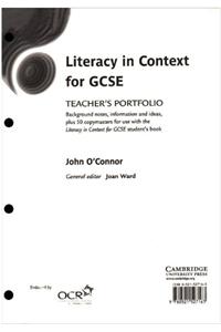 Literacy in Context for GCSE Teacher's Portfolio