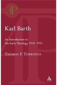 Karl Barth: Introduction to Early Theology