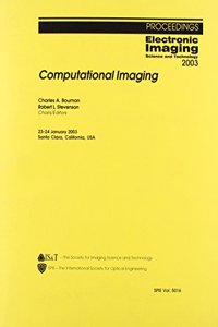 Computational Imaging (Proceedings of SPIE)