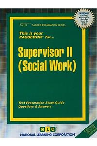 Supervisor II (Social Work)