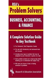 Business, Accounting and Finance (Problem Solvers)