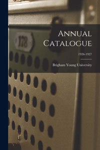 Annual Catalogue; 1926-1927