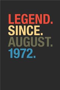 Legend Since August 1972