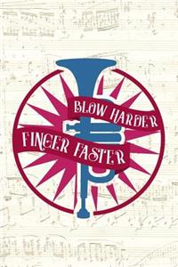 Trumpet Manuscript Notebook