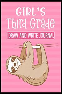 Girl's Third Grade Draw and Write Journal