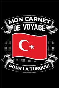 Mon Carnet de Voyage Pour la Turquie