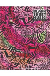 Blank Sheet Music Notebook - 100 Pages Of Blank Manuscript Paper - 8x10