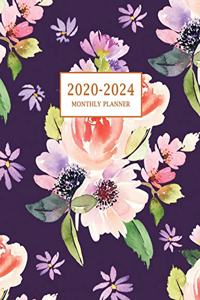 2020-2024 Monthly Planner