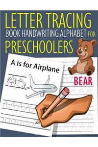 Letter Tracing Book Handwriting Alphabet for Preschoolers Bear