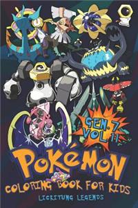 Pokémon Coloring Book For Kids Vol. 11