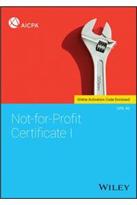 Not-for-Profit Certificate I