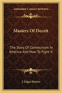 Masters Of Deceit