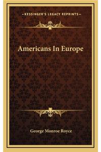 Americans in Europe