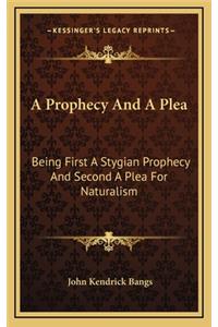 A Prophecy and a Plea