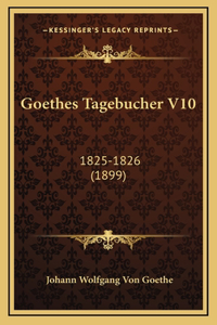 Goethes Tagebucher V10