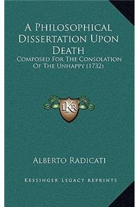 Philosophical Dissertation Upon Death