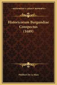 Historicorum Burgundiae Conspectus (1689)