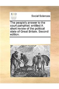 The People's Answer to the Court Pamphlet