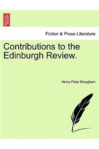 Contributions to the Edinburgh Review.