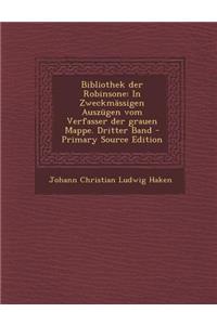 Bibliothek Der Robinsone