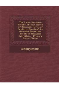 The Italian Novelists
