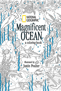National Geographic Magnificent Ocean: A Coloring Book