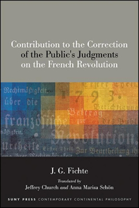 Contribution to the Correction of the Public's Judgments on the French Revolution