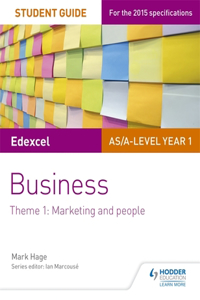 Edexcel As/A-Level Year 1 Business Student Guide