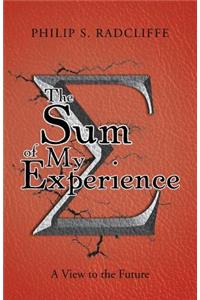 The Sum of My Experience