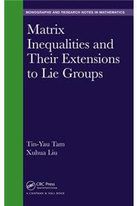 Matrix Inequalities and Their Extensions to Lie Groups