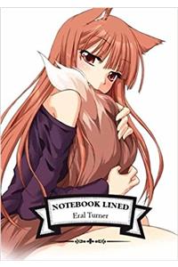 Lined Notebook Spice Wolf