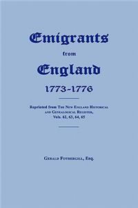 Emigrants from England 1773-1776