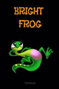 Bright Frog Composition Notebook
