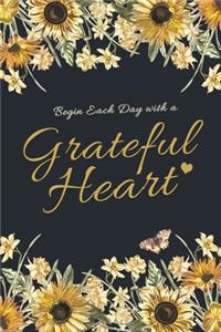 Start each day with a Grateful Heart journal