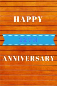 Happy 12th Anniversary