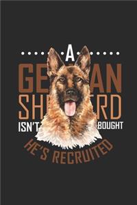 A German Shepherd Is Not Bought