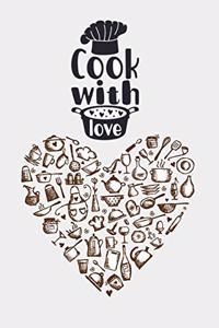 Cook With Love Notebook