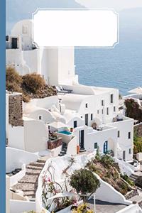 Old Greece - Santorin Memories - Composition Book