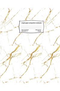 Graph paper composition notebook Quad Ruled 5 x 5