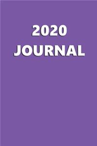 2020 Journal Violet Color 204 Pages
