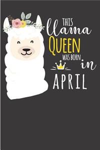 This Llama Queen was Born in April