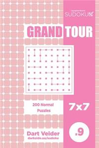 Sudoku Grand Tour - 200 Normal Puzzles 7x7 (Volume 9)