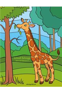 Animali Selvaggi Libro da Colorare 3
