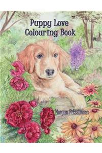 Puppy Love Colouring Book