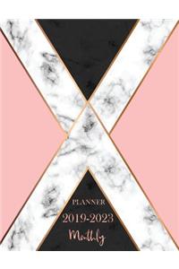 2019-2023 Monthly Planner
