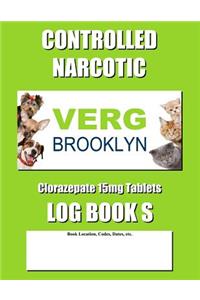 Controlled Narcotic Log Book S