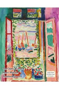 The Open Window - Henri Matisse - Notebook/Journal